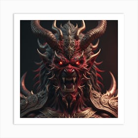 Demon Art Print