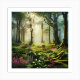 Fairy Forest 33 Art Print