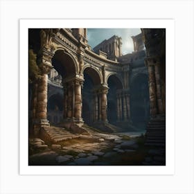 Arena of Rome Art Print