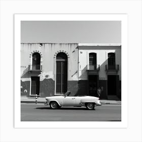 Old Car In Cuba 3 Art Print