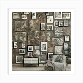 Framed Pictures Art Print