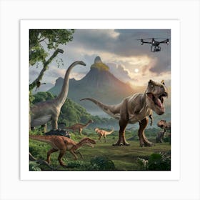 Jurassic Park Art Print