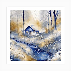 House In The Woods 4 Art Print