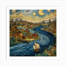 Starry Night Art Print