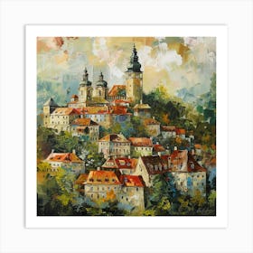 Old Town Art Print