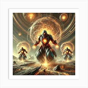 Gravity Binders Art Print