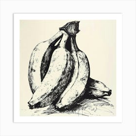 Bananas Art Print