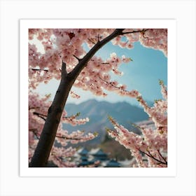 Cherry Blossoms Art Print