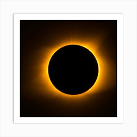 Total Solar Eclipse Art Print