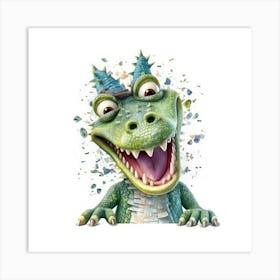 Crocodile 1 Art Print