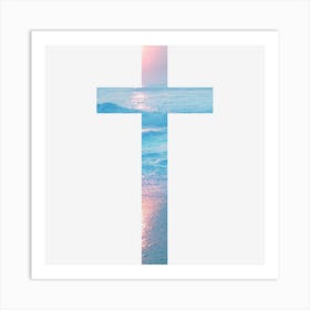 Hot Trend Christian Cross Art Print