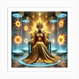 Queen Sorath Imprisoned Antagonist Art Print