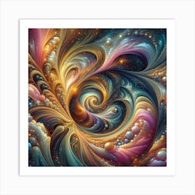 Fractal Art 6 Art Print