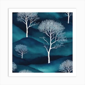 Twilight Forest Art Print