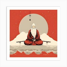 Santa Claus 2 Art Print