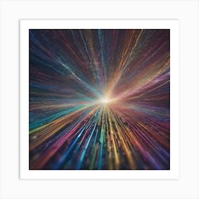 Abstract Space Background 5 Art Print