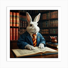 Harry Potter Rabbit 3 Art Print