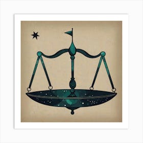 Libra 2 Art Print