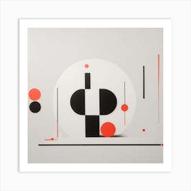 Modren Shapes Art Print