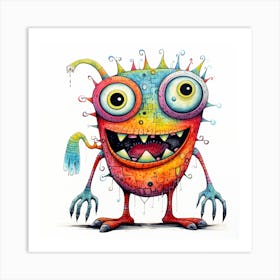 Monster 4 Art Print