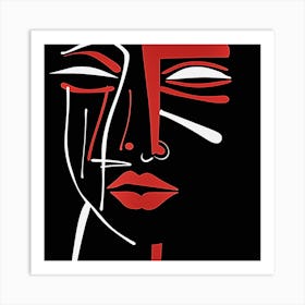 Portrait Of A Woman 21 Art Print