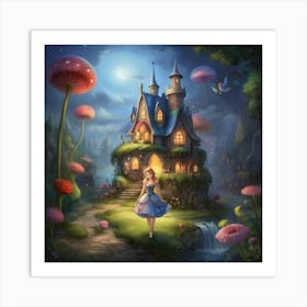 Alice In Wonderland art print 1 Art Print