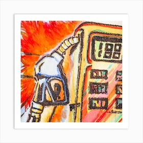 Fuel Pump Art Print