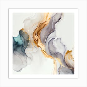 Arti Id Modern Alcohol Ink 1 Art Print