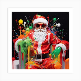 Santa Claus 22 Art Print