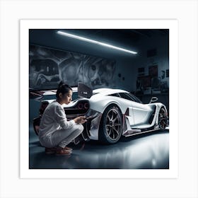 Mclaren Gt1 Art Print