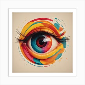 Eye Art wall Art Print