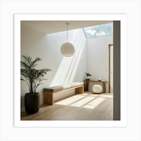 Modern Living Room 5 Art Print