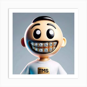 Tms kid Art Print