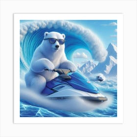 Polarbear Art Print