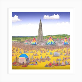 London Festival 1 Art Print