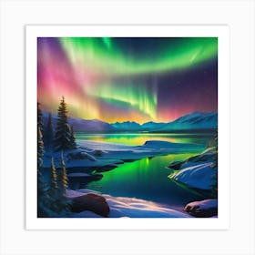 Aurora Borealis 15 Art Print