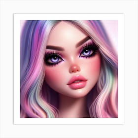 Doll Painting Art Print