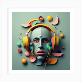 3d Art 4 Art Print