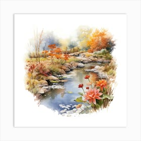 Water Lilies Art Print