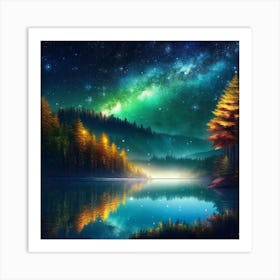 Starry Night 12 Art Print