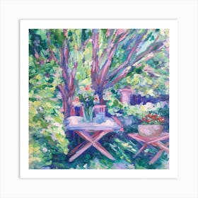 In The Shade Art Print