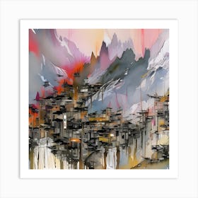 Cityscape 3 Art Print