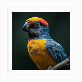 Cute Parrot Art Print