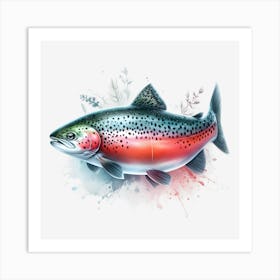 Rainbow Trout Art Print