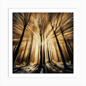 Dark Forest 37 Art Print