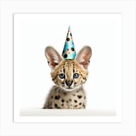 Cheetah Birthday Party Art Print