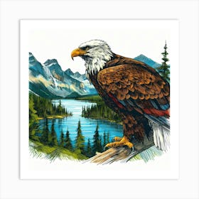 Wild Bird Artwork 14 Art Print