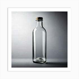 Firefly Transparent, Glass, Bottle, Simple, Smooth, Minimalistic, Rounded, Flat, Functional, Design, (11) Art Print