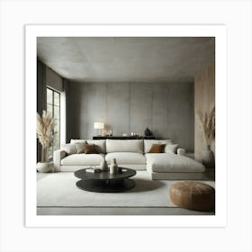 Modern Living Room 141 Art Print