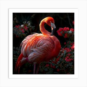 Flamingo 58 Art Print